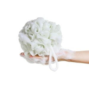 Puting bath body puff sponge scrub exfoliator multicolour shower bath net