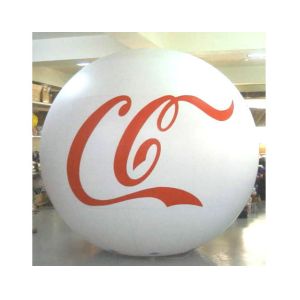 Hot Sale Advertising Inflatables Coca Helium Sphere , Advertising Inflatables