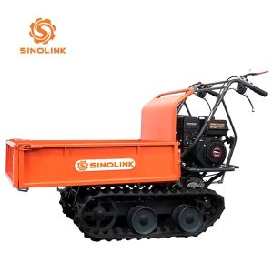 Mini Crawler Dumper Power Barrow 6.5hp Gasoline Engine