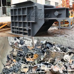 3-5t/h High Efficiency Scrap Steel Iron Crusher Machine Pig Iron Crusher Cast