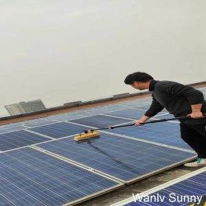 Revolutionize Your PV Maintenance with Cold Water Cleaning Brush and 7.5 Meters