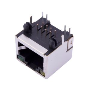 Buy cheap IEEE 802.3 Standard Tab Up Magnetic RJ45 Jack from wholesalers
