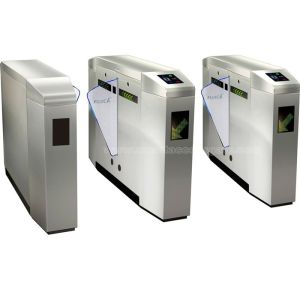 Retractable Flap Barrier Gate / Access Control Security Turnstiles