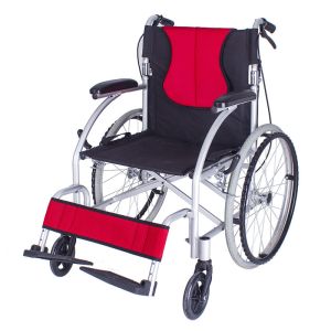 Wholesale Portable Folding Wheelchair with Aluminium Alloy and Customization Option from china suppliers