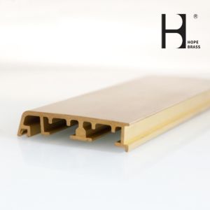 China OEM C38500 Brass Door Frame , Corrosion Proof Brass H Profile on sale