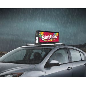 Outdoor Taxi Car Led Display Screen P2.5mm 1R1G1B Pixel Constitution