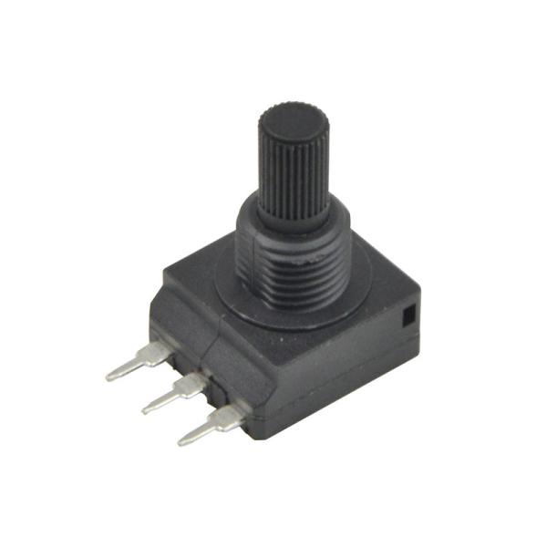 Insulated Shaft Motorized Rotary Potentiometer , Carbon Film Potentiometer