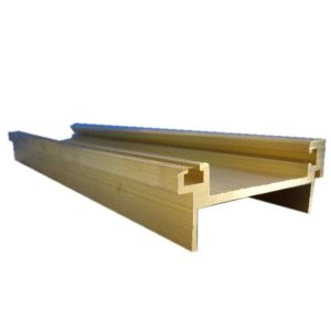ODM Fade Resistant Brass Profile Extrusions For Architecture Decoration
