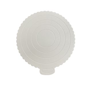 Greaseproof Flower Edges Round Bakery Cake Cardboard Base