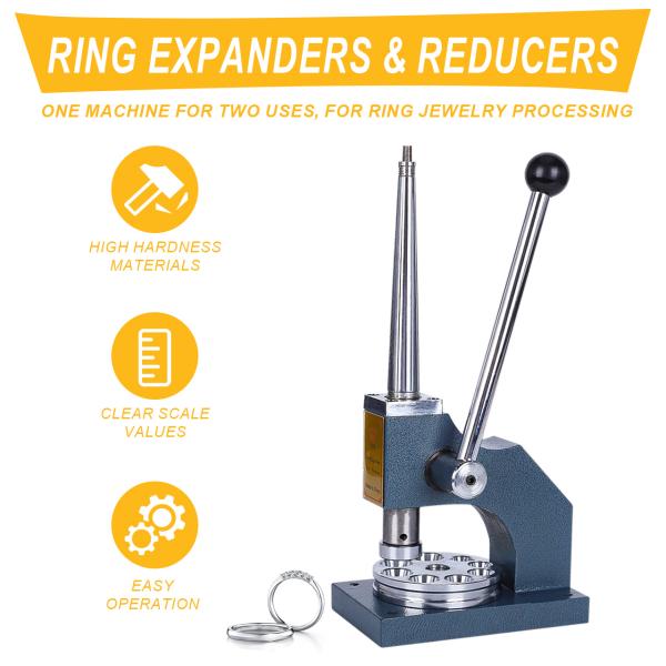 Single Handle Ring Stretcher And Reducer For Ring Sizing Adjustments