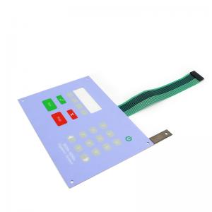 China 1mm PET Tactile Membrane Switches Multicolor With Low Power Consumption on sale