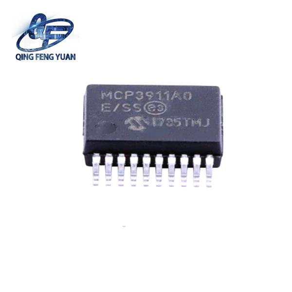 MICROCHIP MCP3911A0 IC Wiring Harness With Electronic Components Integrated Circuits Acido