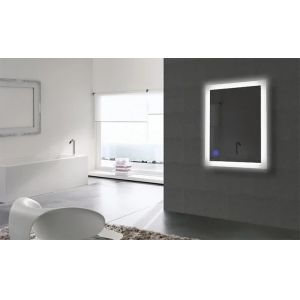 Luxury Bathroom Wall Mounted Mirror With Lights Sensor , Led Vanity Mirror