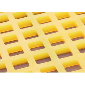 Various Panel Sizes Modular Polyurethane Screen Mesh For Coal Washing