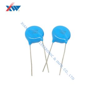 10KV 102K 1000pF High Voltage Ceramic Capacitor TH Low Dissipation Blue Epoxy HV