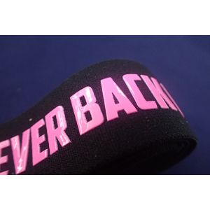 Custom Yoga Gym Jacquard Elastic Band Silicon Screen Print For Underwear