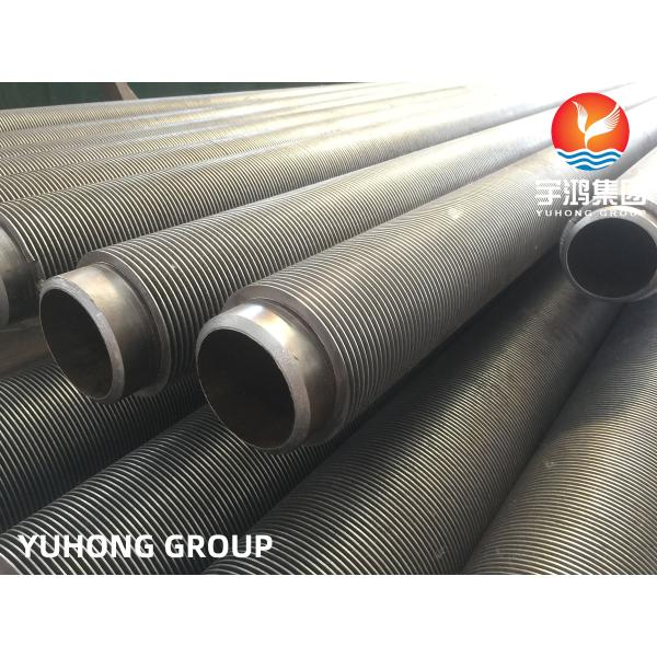 ASTM A312 TP316L Stainless Steel Fin Pipe HFW Type With SS316l Fin For