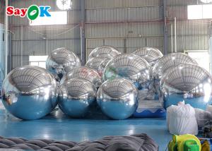 Wholesale Inflatable Beach Ball Giant Inflatable Mirror Ball Event Decoration PVC Floating Sphere Mirror Balloon For Party from china suppliers