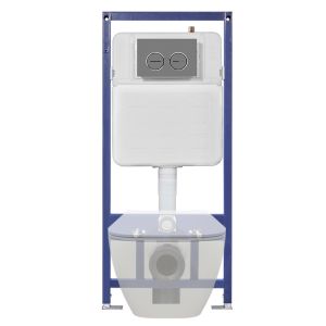 Wholesale Push Button Full Frame Concealed Cistern with Bottom Inlet for Optimal Performance from china suppliers