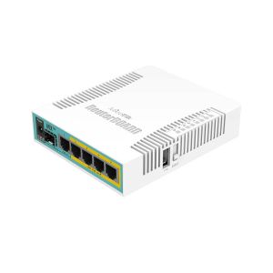 Wholesale Wired Gigabit Ethernet Router 800MHz CPU Mikrotik HEX POE RB960PGS from china suppliers
