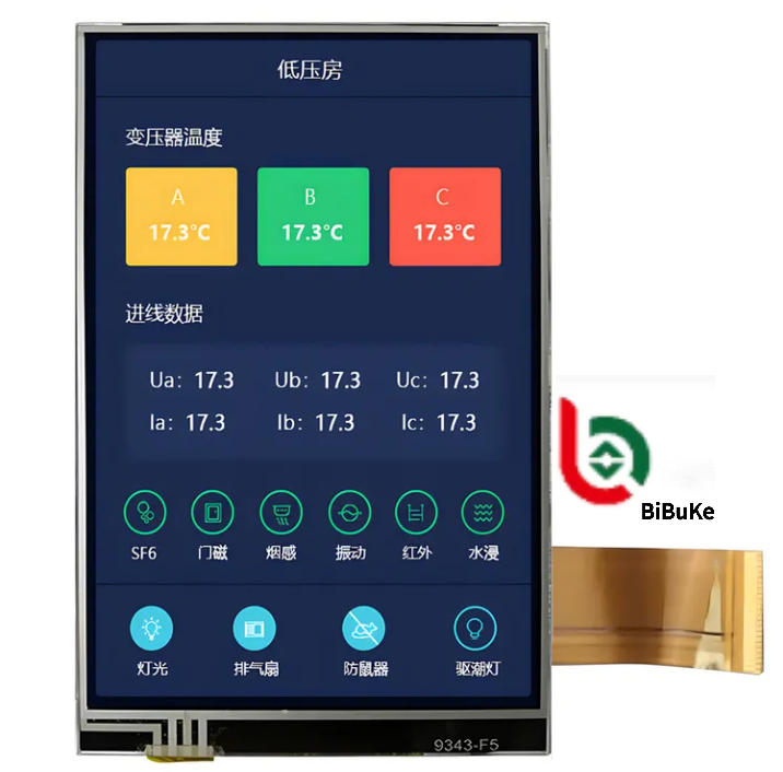 3.7 inch MIPI TFT LCD display technical specifications