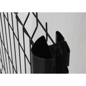 Peach Post Zinc Plated V Mesh Security Fencing