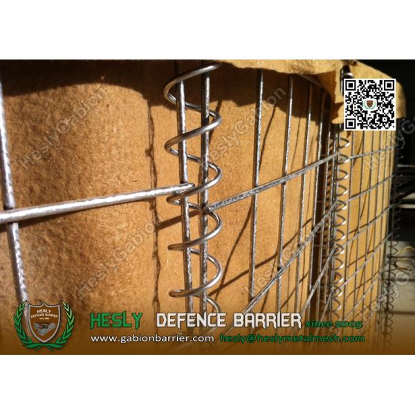 Welded Gabion Protective Barrier
