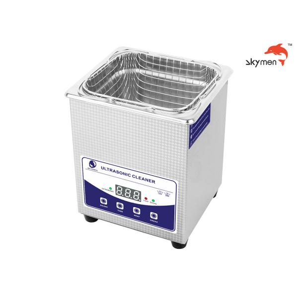 2L 80W Stainless Steel Ultrasonic Cleaner For 3d Prints Adjustable Timer Heater