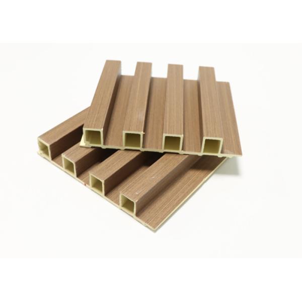 Quick Install Fireproof WPC Wall Panel Cladding For Interior Decoration 192mm x