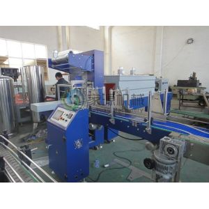 PLC Control Shrink Packing Machine 15000BPH For Mineral Water