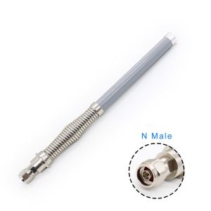 Shockproof 4G Signal Amplifier Antenna , Fiberglass Antenna With Spring Part