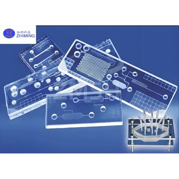 Microfluidic Chip Glass Substrate Optically Transparent Wafer High-precision Processing Customization BF33 JGS1 JGS2 Sapphire Quartz Corning Glass