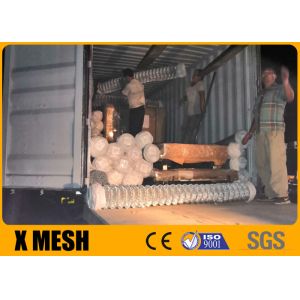Silver Dia 2.5mm Wire Galvanised Chain Mesh Fencing AS1650