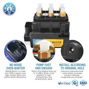 Valve Block For Audi A6C7 A8D4 Bentley Mulsanne Solenoid Valve 4H0616013