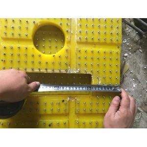 Polyurethane Anti Slip Mat for 37 1/2 inch Rotary Table Drilling Rig 30MM