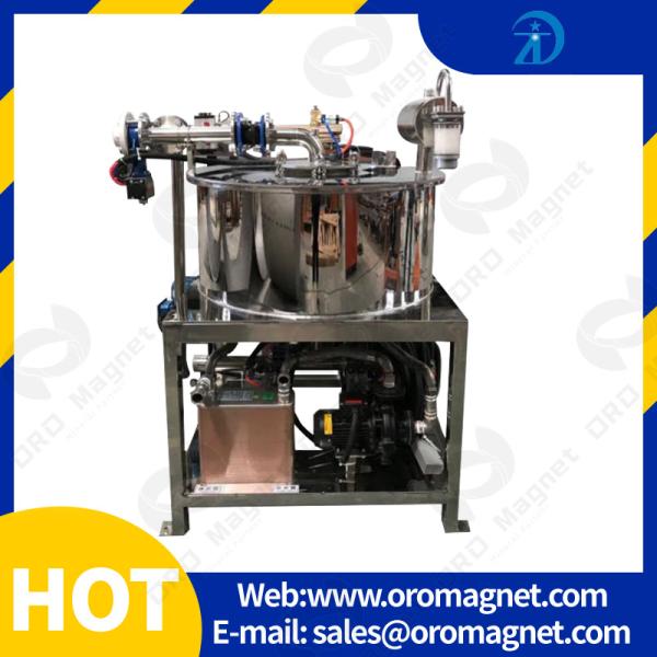 High efficent Magnetic Separator Machine wet Type Magnetic Separator suitable for ceramic slurry chemical paste