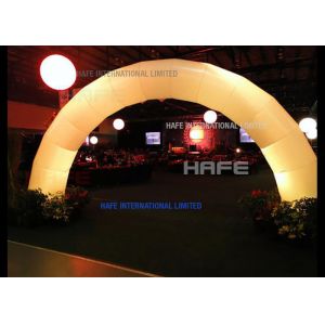RGB Inflatable LED Lights Aero / Muse For Event Space Lighting