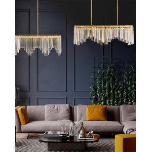 Nordic Copper K9 Modern Pendant Light Decorative Hanging Lamp