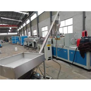 Wholesale 16 - 63mm PVC Pipe Making Machine With Twin Screw Extruder from china suppliers