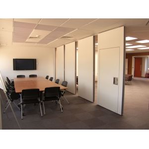 Customized Acoustic Sliding Folding Partitions / Meeting Room Divider Wall