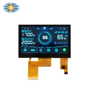 Customized TFT LCD Touch Screen 8 Bit RGB Interface 4.3 inch Capacitive Touch