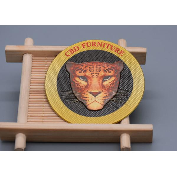 TPU Material Embossed Logo Heat Transfer Label For Clothing