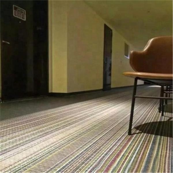 High End Woven Floor Covering PVC Vinyl Material 17m Length Hot Resistant