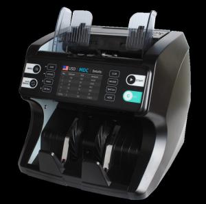 Two Pocket Mixed value counting machine currency sorter banknote note money multi currency sorting machine for banks