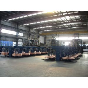 Wire Cable Upward Casting Machine Cathode Oxygen Free Copper Rod Production Line