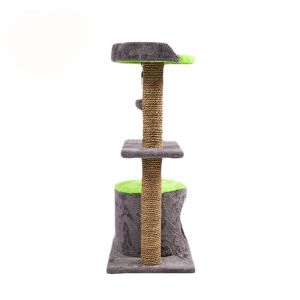 Customized Color Cat Climbing Frame Eco - Friendly Size 43 * 30 * 79CM