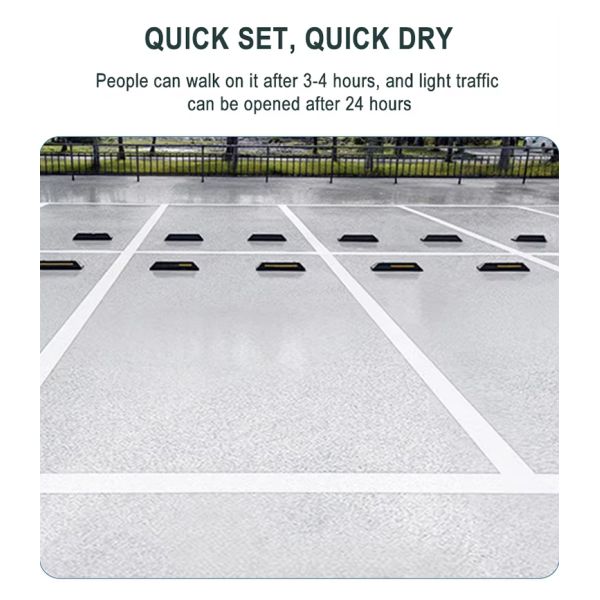 Two-Component Epoxy Floor Paint - Dust Proof, Wear Resistant, Waterproof Coating for Warehouses and Factories
