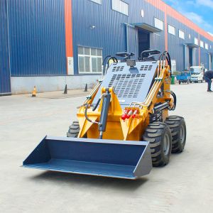 Free Shipping! 420kg Mini Skid Steer Loader With 820 Mm Narrwo Bucket