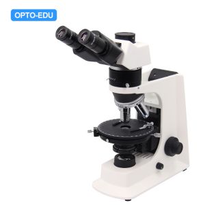 OPTO-EDU A15.2603-A Polarizing Microscope, Transmit Light. Binocular