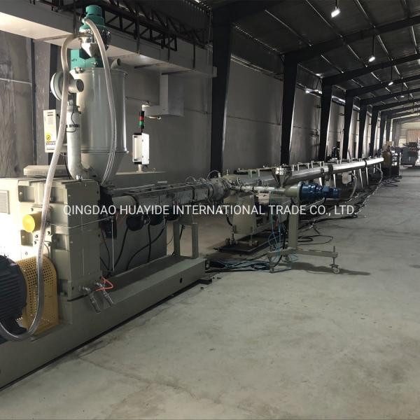 One Feed SJ65/33 HDPE Plastic Water Hydraulic Extruder Pipe Making Machine with